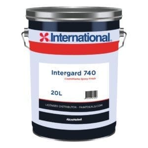 Intergard 740 (5L & 20L) - 2 comp. - Coloured Topcoat - Abrasion resistant